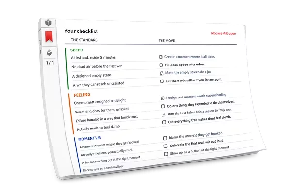 Preview of your printable one-page onboarding scorecard